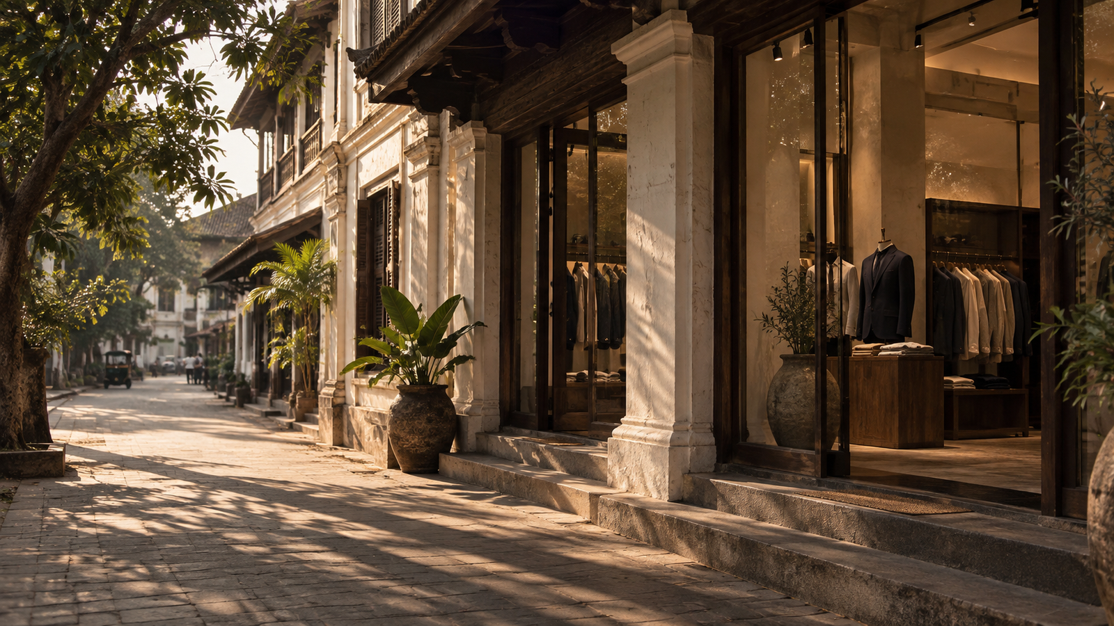 Westin Clothings storefront, Calicut